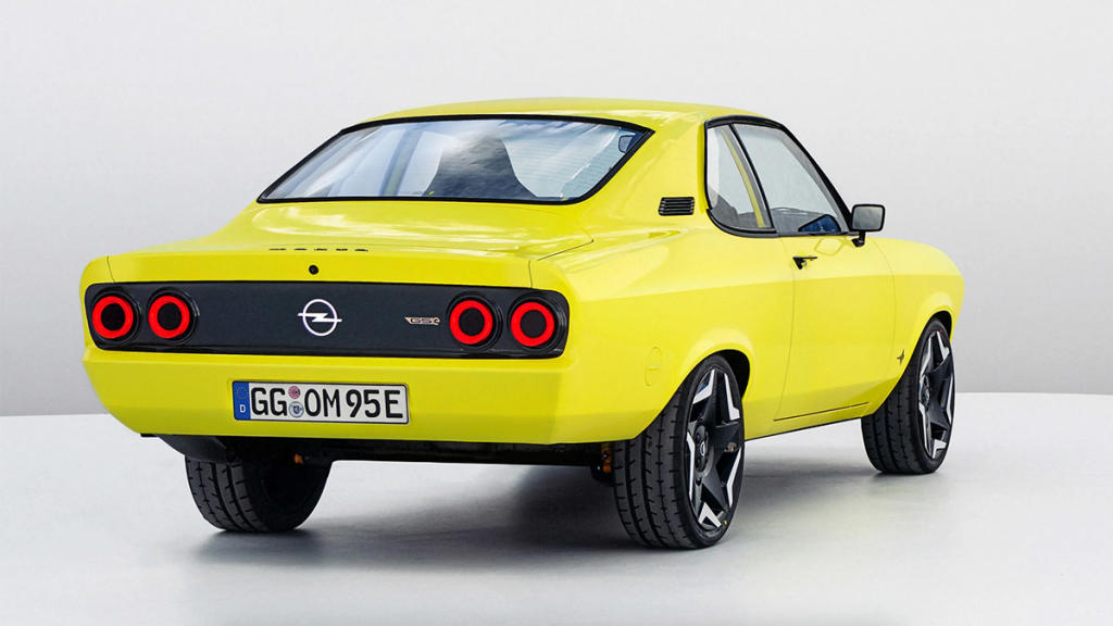 Opel Manta GSe ElektroMOD: un coupé clásico reinventado como eléctrico |  PORTALMOTOR.EC